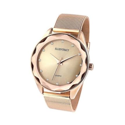 Ellen Tracy Ellegance  Collection Ladies Watch Rose Gold