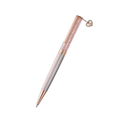 Swarovski Crystalline Ballpoint Pen - Heart (Rose Gold Plated)