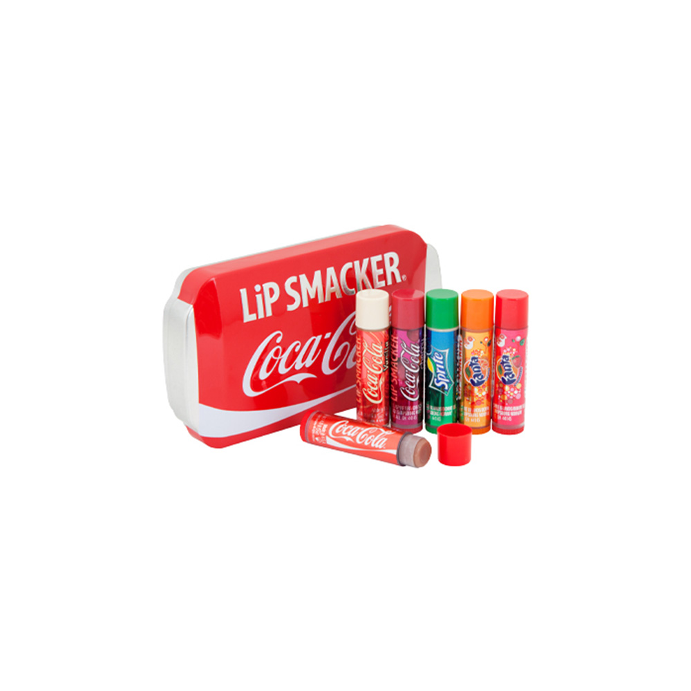 Coca-Cola Lip Balm Tin Box (6 pcs)