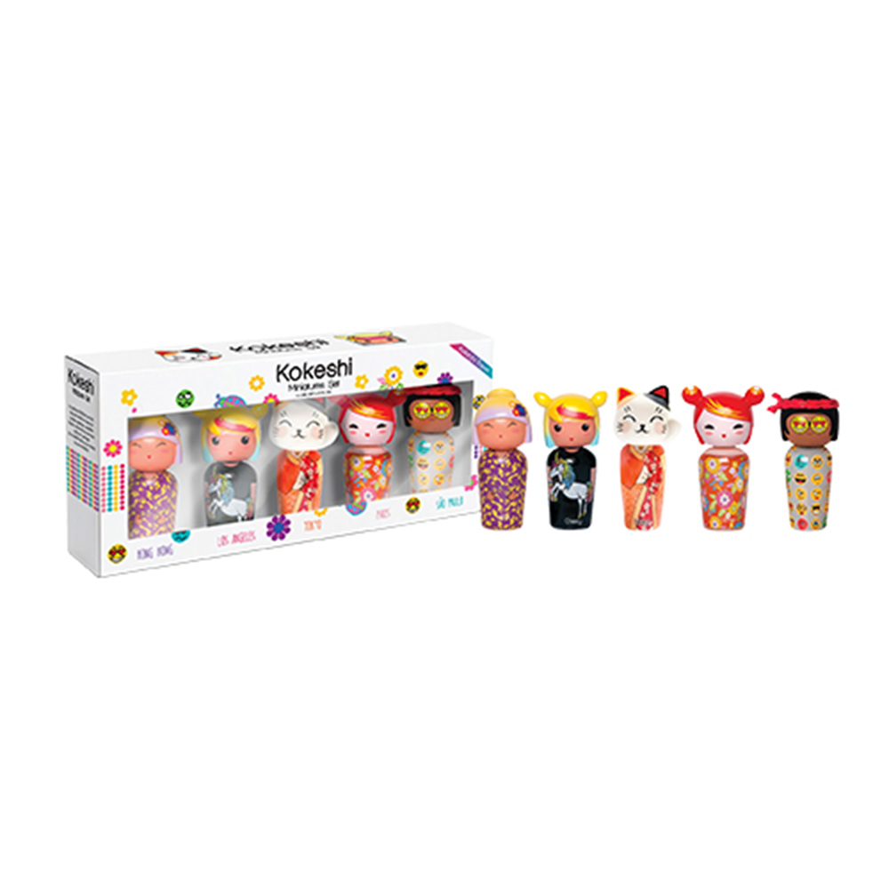 Kokeshi Miniatures Set (5ml x 5)
